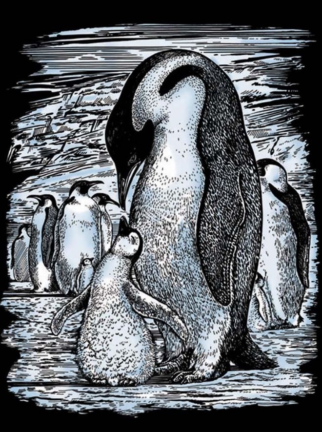 Penguins, Artfoil Silver