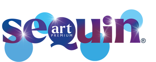 Sequin Art Blue Premium