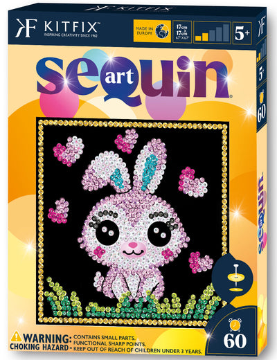 Bunny Sequin Art Craft Kit