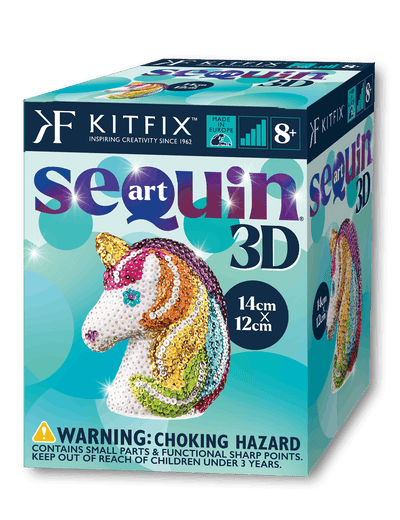 Unicorn Sequin Art 3D Craft Kit
