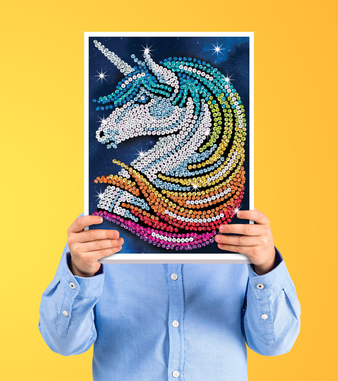 Stardust Unicorn Sequin Art ECO Craft Kit
