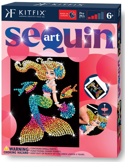 Mia the Mermaid Sequin Art Craft Kit