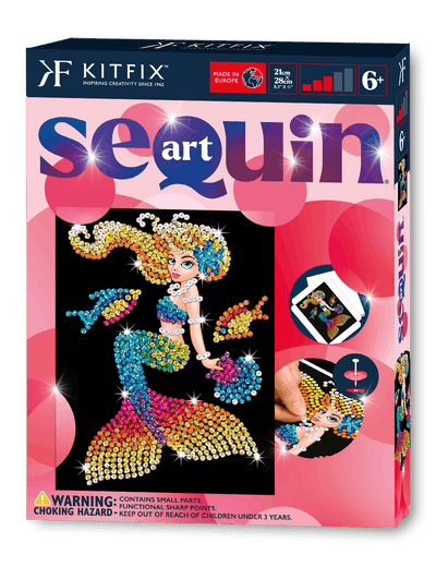 Mia the Mermaid Sequin Art Craft Kit