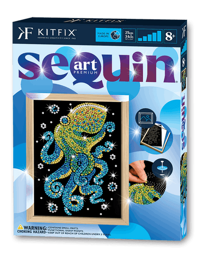 Octopus Sequin Art Craft Kit