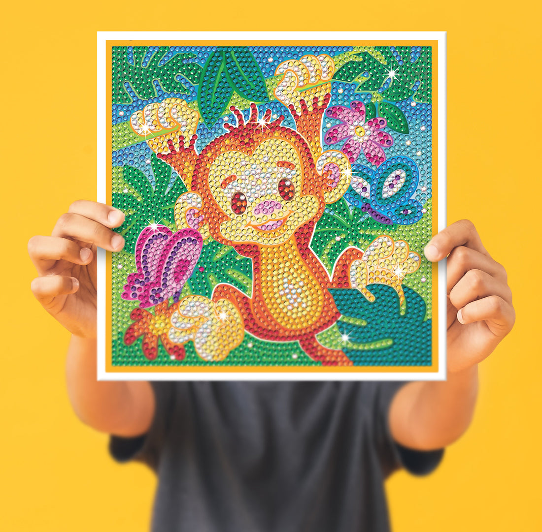 Monkey Diamond Art Craft Kit