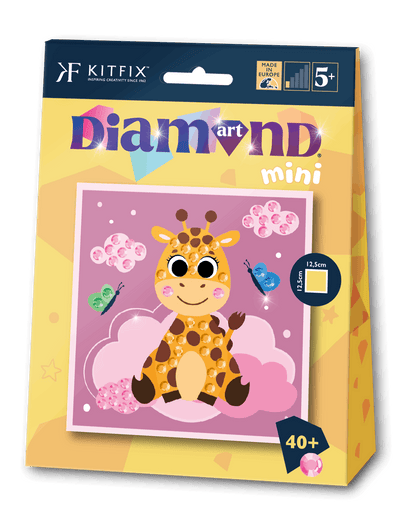 Giraffe in the Clouds Diamond Art Craft Kit