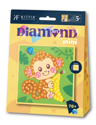 Cheeky Monkey Diamond Art Craft Kit