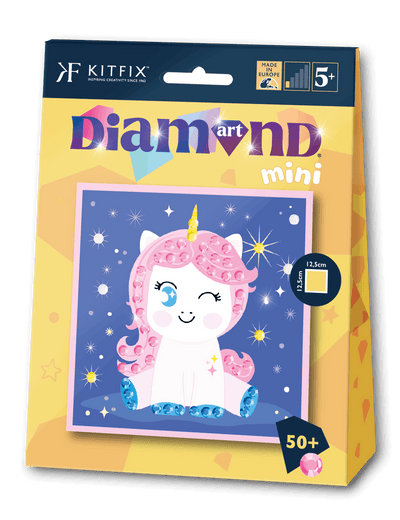 Baby Unicorn Diamond Art Craft Kit