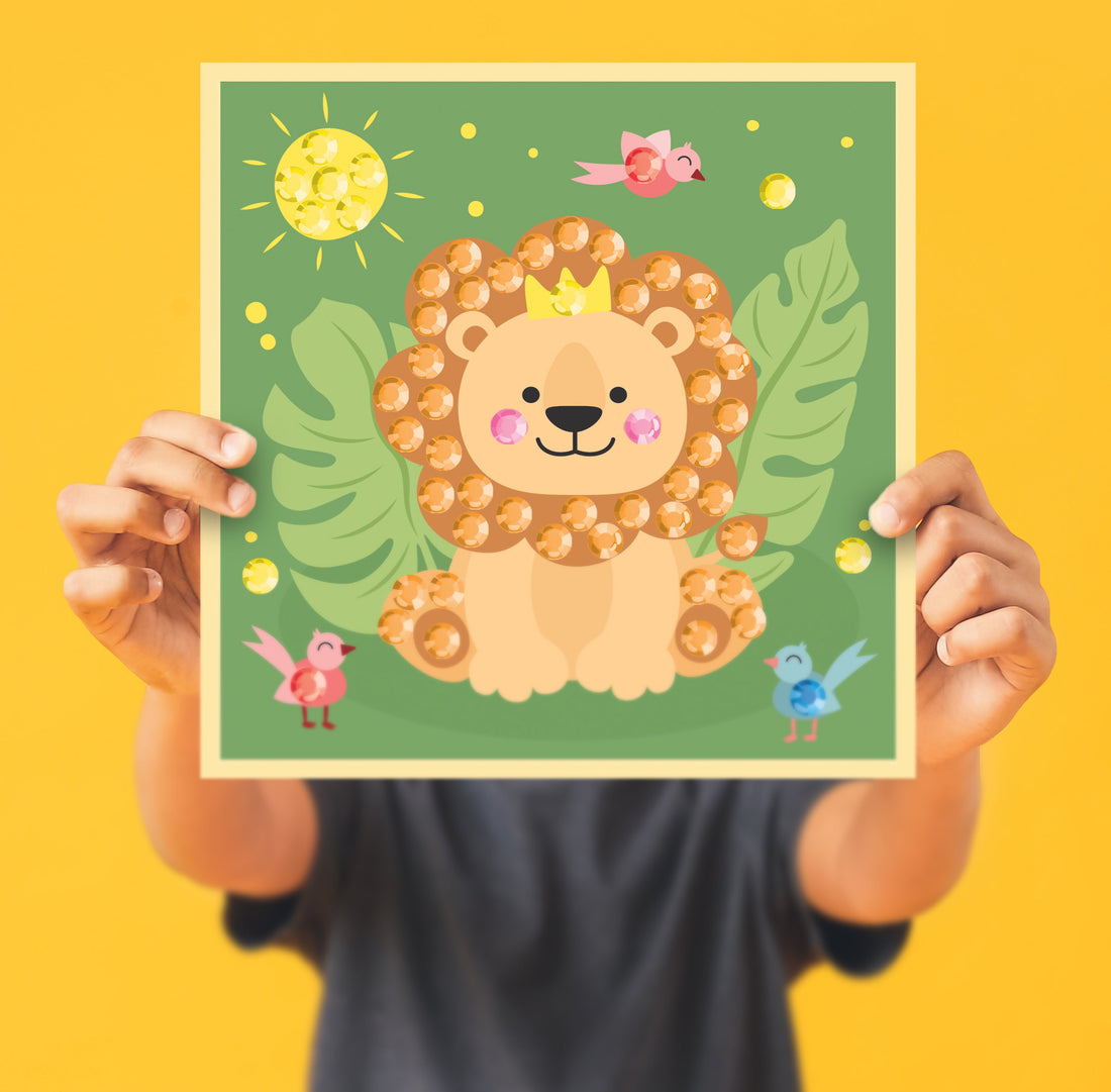 Little Lion Diamond Art Craft Kit