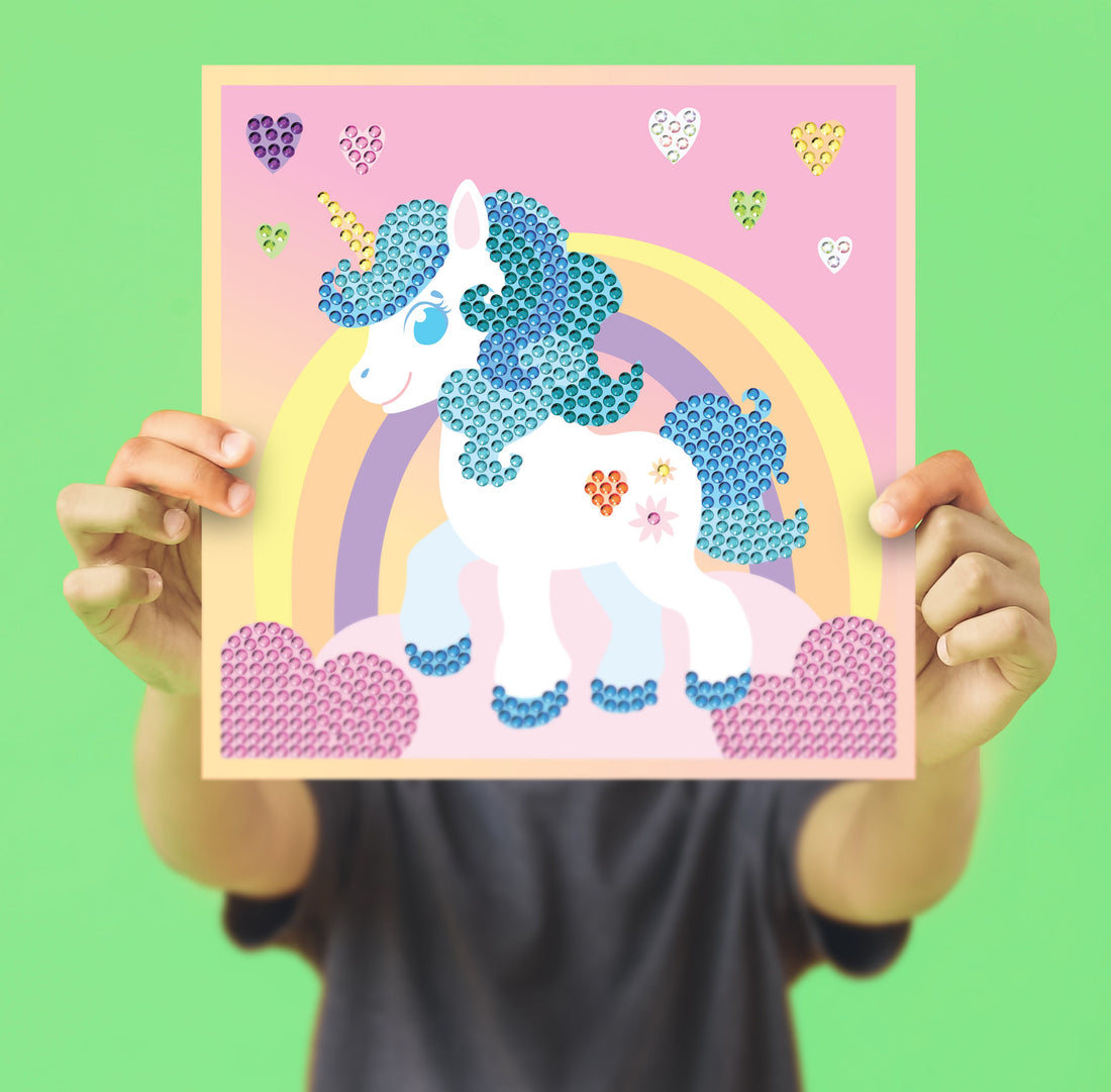 Rainbow Unicorn Diamond Art Craft Kit