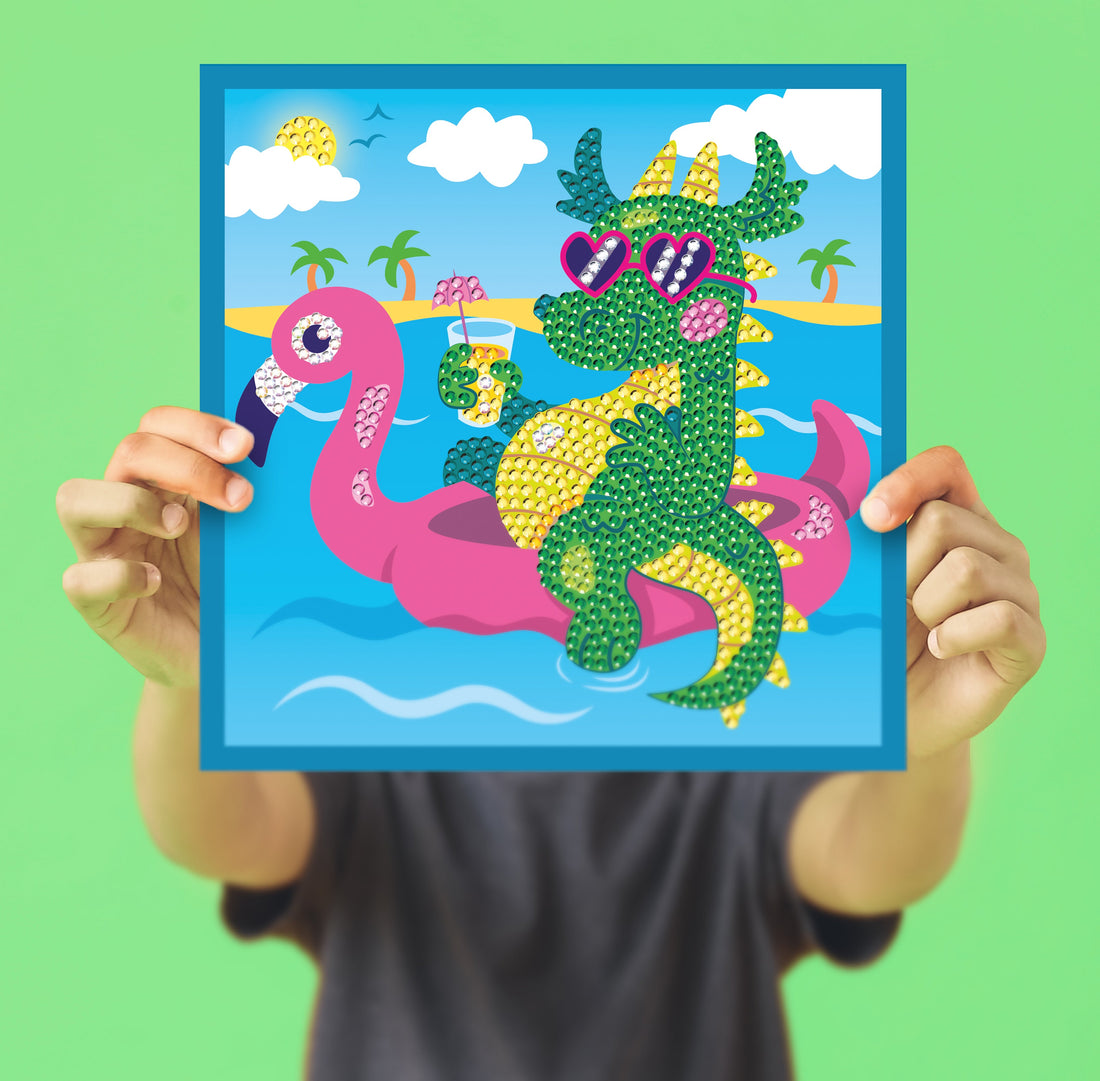 Cool Dragon Diamond Art Craft Kit