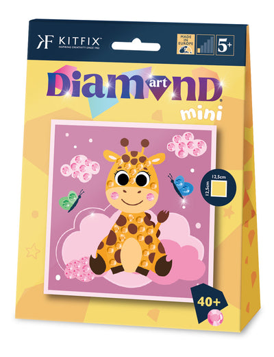 Giraffe in the Clouds Diamond Art Craft Kit