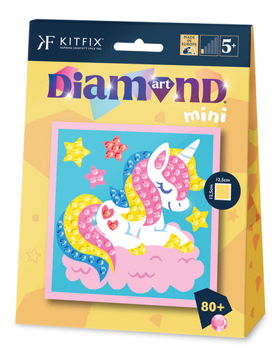 Sleepy Unicorn Diamond Art Craft Kit