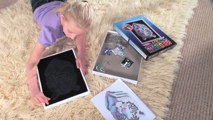 Sequin Art Blue range tutorial