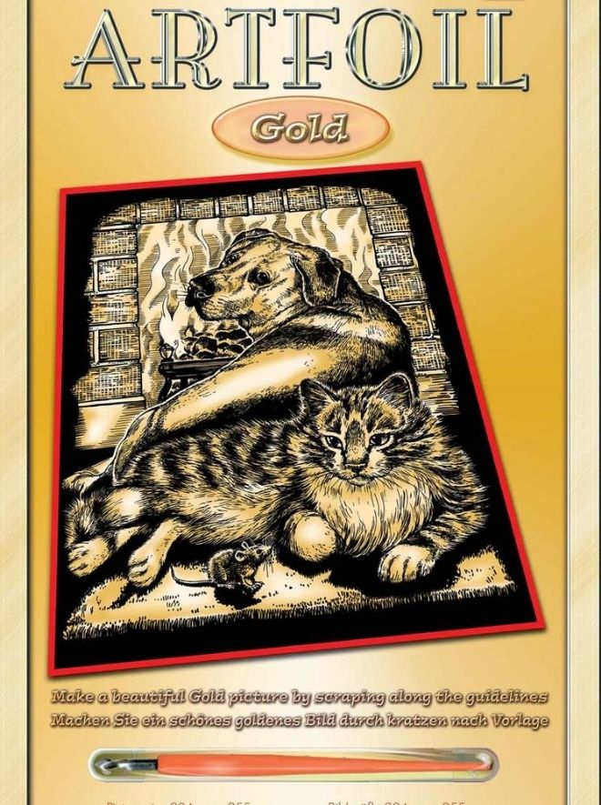 Fireside Friends, Artfoil Gold