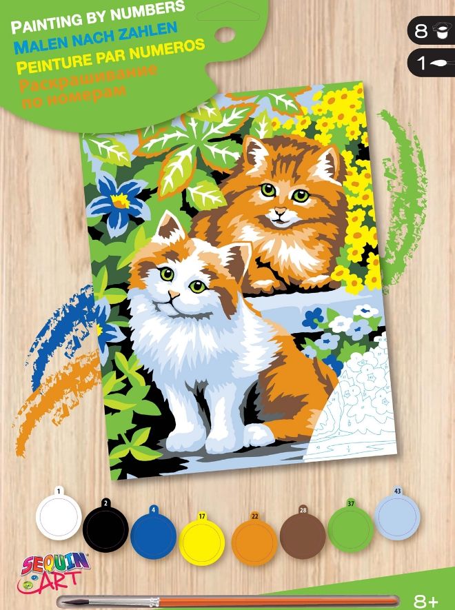 Kittens, Junior Painting by Numbers