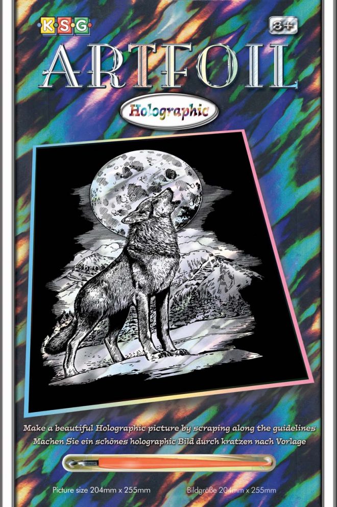 Wolf, Artfoil Holographic