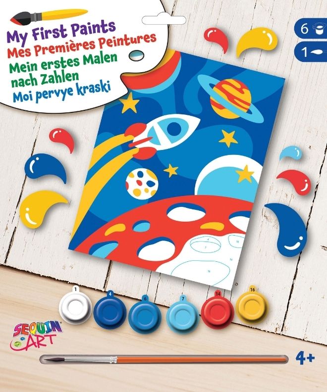 Space, My First Painting by Numbers